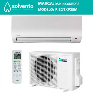 Aire Acondicionado DAIKIN COMFORA R-32 TXP25M
